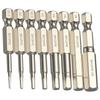 5/6/7/8Pcs Impact Hex Head Allen Wrenches Drill Bit Set Steel Hex Bit Set Screwdriver Bit for Home Repair Accessories