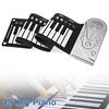 49 Keys Electronic Hand Roll Up Piano Built-in Speaker Children Toys Keyboard Organ