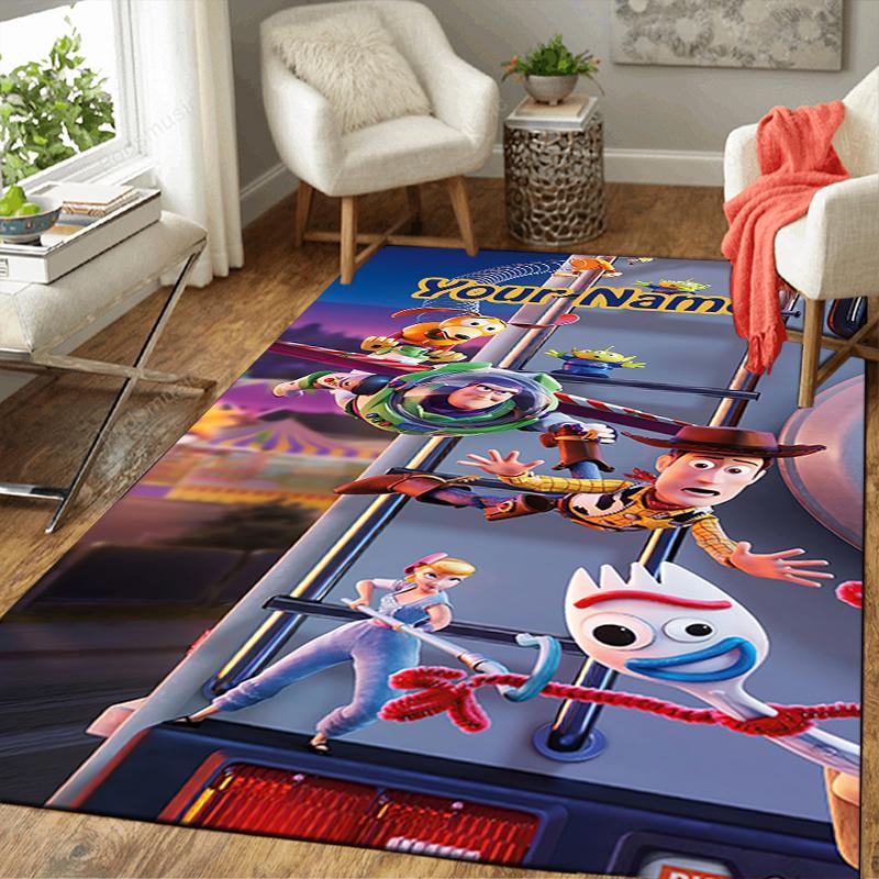 Custom 1Pc Toy Story Adventure Rug Office Carpet Indoor Outdoor Entrance Doormat Nonslip Soft And Comfortable Living Room D916315