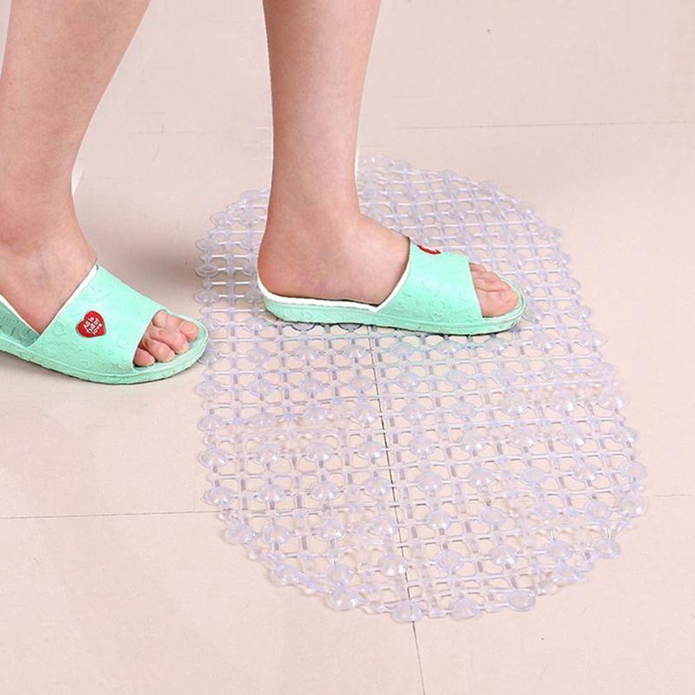 Safety Massage PVC Sucker Shower Floor Mat Bath Mat Anti-slip Mat Non-slip Rug