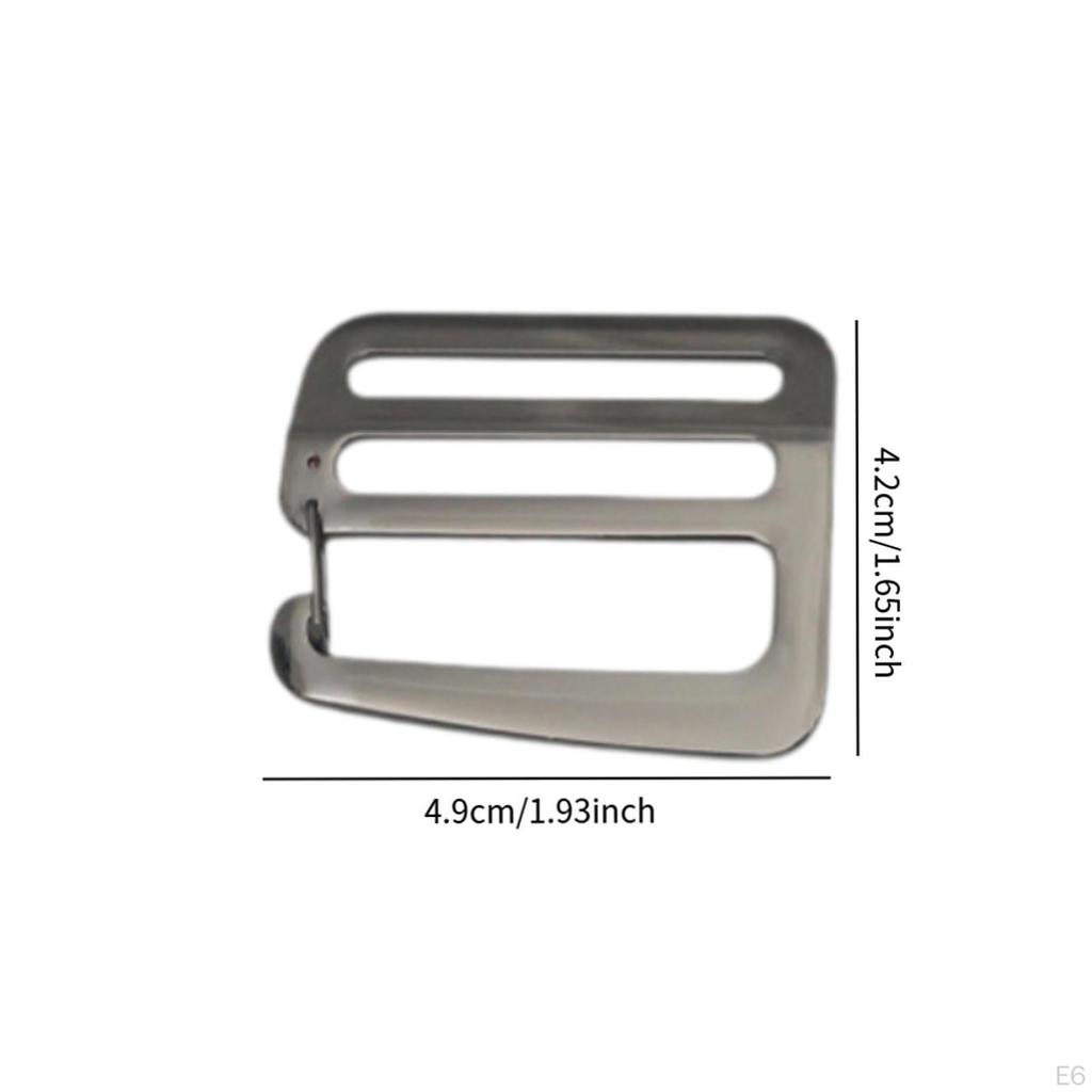 4 пряжки G Hook Wave 1,5-дюймовая металлическая фурнитура для ремня рюкзака и сумки