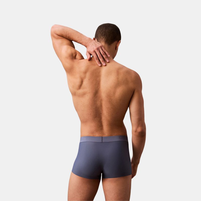 Calvin Klein Легкие боксеры-брифы с низкой посадкой Black Label для мужчин, предотвращающие натирание, цвет Аврора-синий NB3634-C9T