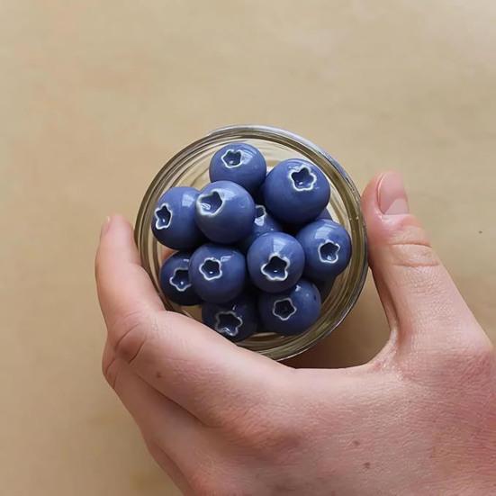 5/6/10 шт. 3D Магнит на холодильник с черникой Сделай сам Дом Офис Кухня Шкафчик Холодильник Смола Мини Ягода Фрукт Магнитное Украшение Орнамент