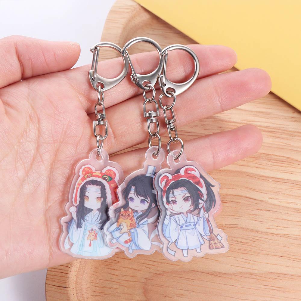 Mo Dao Zu Shi BL Anime Acrylic Keyring Anime Cartoon Character Acrylic Pendant  Fans Gift