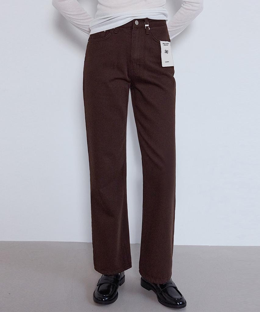 NON AND NON Fundamental Cotton Straight Pants_N6Scp0372