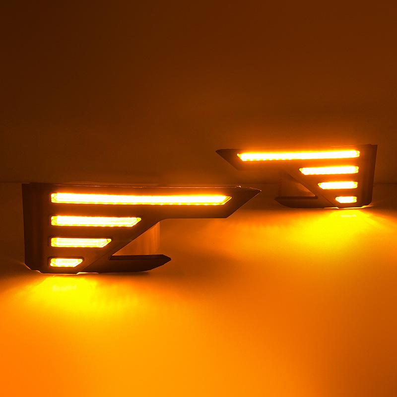 Светодиодные Дневные Ходовые Огни и Динамические Поворотники для Geely Boyue PRO