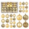 100pcs Christmas Decor Baubles Tree Xmas Balls Party Wedding Ornament Party Supplies Xmas Ornament Ball Xmas Baubles