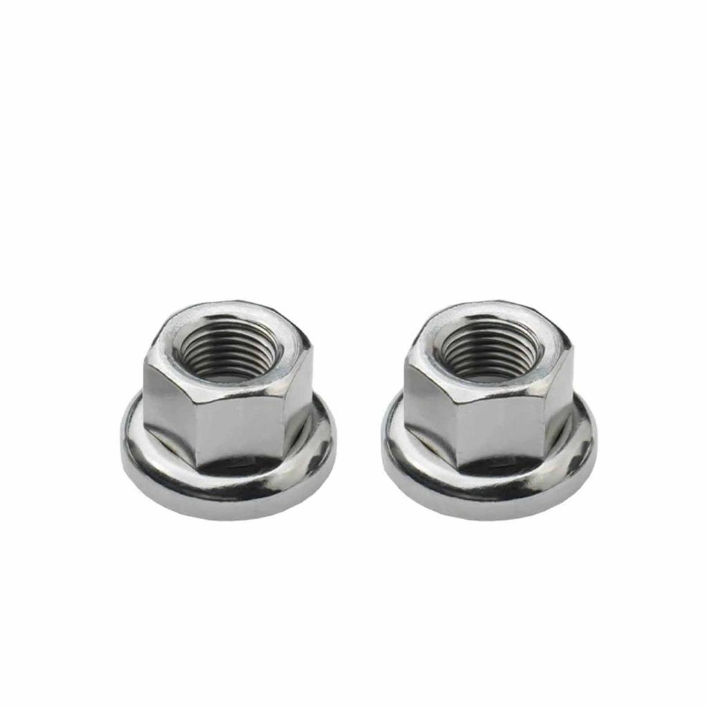 Комплект стопорных гаек оси – M9 и M10 Втулка-цветок, Болты крепления фланца для переднего и заднего колес