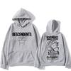 Descendents Худи с мультяшным принтом Харадзюку Повседневный Винтажный Свитшот Графическая печать Флисовая одежда Moletom Готика