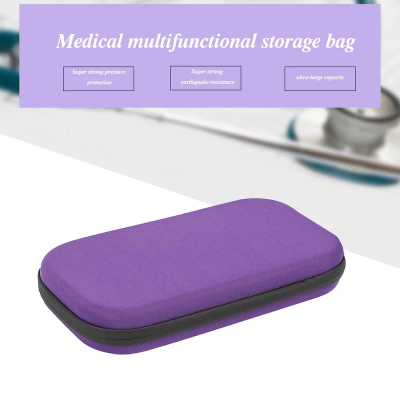 Stethoscope Storage Bag Shockproof Mesh Bags Organizer Wear-resistant Safe Multi-functional Home Supplies Black