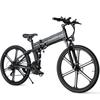 Склад Ebike в Великобритании/ЕС, Samebike LO26-II, 10 Ач, 48 В, 500 Вт, 26 дюймов, электрический велосипед с мопедом, умный складной велосипед, максимальная скорость 25-35 км/ч