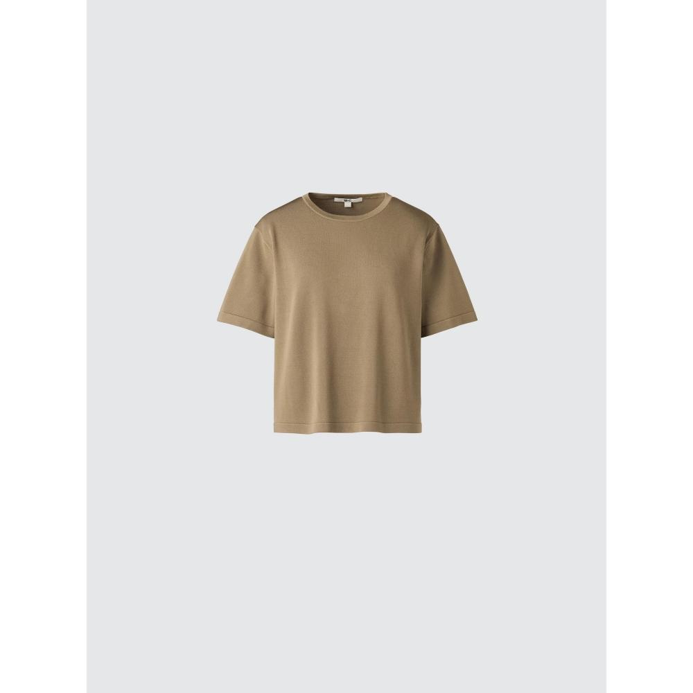Uniqlo Японская Коробчатая Вязаная Футболка Моющаяся