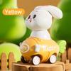 Rabbit Inertia Toy Car Set Press And Go Vehicle Game Set, Made of Durable ABS Material, Smooth, Operates Without Batteries, Suitable for Ages 3 And Up