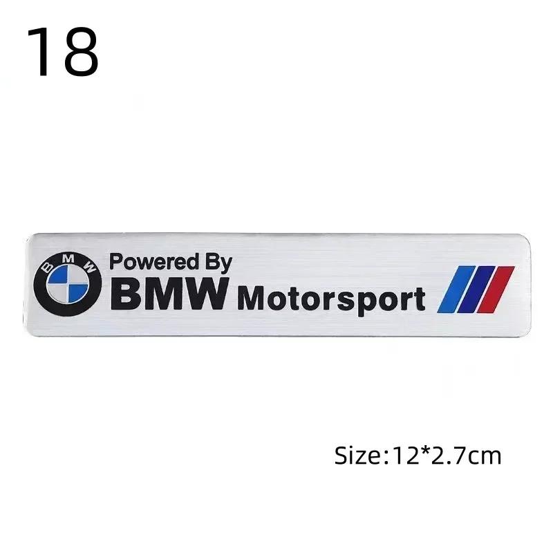 3D Metal Stickers Car Body Trunk Decal For BMW Series i3 i4 G07 G06 G05 G02 G01 F48 F39 G42 G30 G20 G26 F01 F02 F06 F30 F13 G32 K222