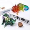 3D Силиконовая форма Хамелеон Ящерица DIY Ручная работа Рептилия Кристалл Эпоксидная смола Гипс Поделки Формы для литья Домашний декор
