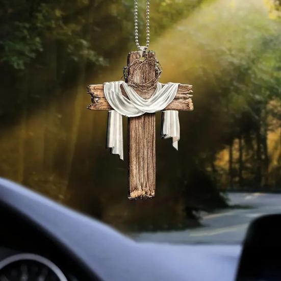 Fashionable Car Hanging Ornament Acrylic Car Rearview Mirror Pendant Lucky Interior Car Hanging