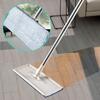 New Flat Squeeze Mop Bucket Hand Free Wringing Stainless Steel Mop Self Wet and Dry Cleaning Microfiber Mop Floor Cleaning System