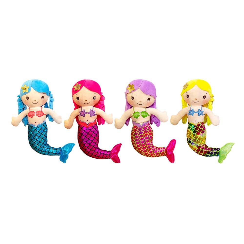 Stuffed Plush Toys Doll Pillow Mini Princess Ragdoll Mermaid Plush Toy Stuffed Toys Cartoon Animal
