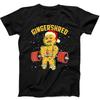 Gingershred Gym Bodybuilding Gingerbread Funny Gift Tee Black T Shirt 264