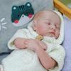 NPK 49 см 19 дюймов Reborn Baby Levi очень мягкая тканевая кукла, игрушка для ванны, реалистичная настоящая мягкая сенсорная игрушка для ванны