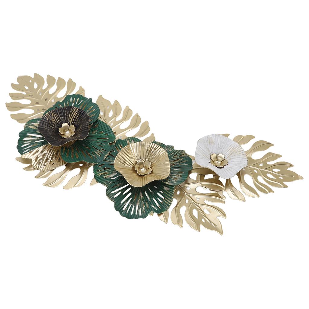 Metal Wall Decor Northern Europe Style Light Luxury Innovative Iron Art 3D Wall Sculpture for