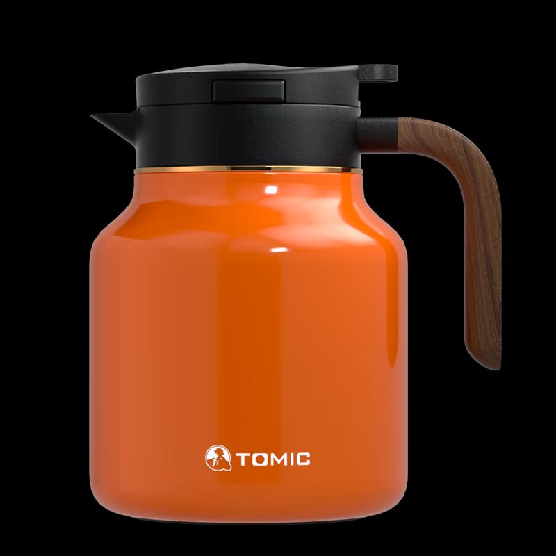 TOMIC Smart Temperature Ceramic Inner Insulated Tea Pot