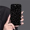 Чехол для Apple iPhone 15/16 Черный с принтом леопарда, ударопрочный, для 13 Pro Max