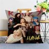H-Hana Kpop Style Maple Design Cushion Cover Happy Autumn Harvest Decor Holiday Decorati Pillow Cover