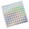 Self Adhesive Diamond Paint Storage Package Label Tags Waterproof Number Stickers Digital Label