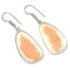 Lake Superior Agate Handmade 925 Sterling Silver Gift Jewelry Earring 1.85" E8M28