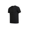 Emporio Armani Мужская футболка с принтом логотипа SS24, круглый вырез, черная 211818-3R485-00020