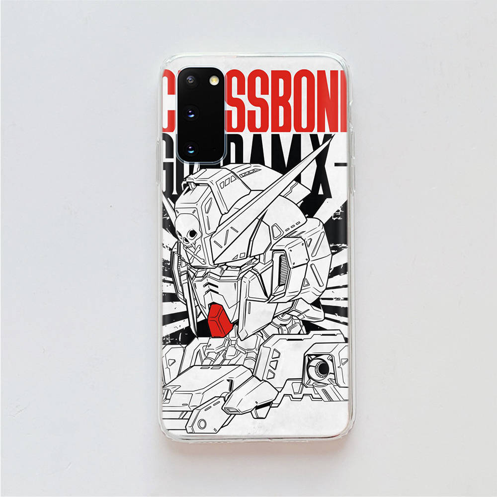 AD71 GUNDAM прозрачный чехол для Samsung A04 A14 A23 A34 A54 M23 M33 M52 M53 Realme 10 9 C30S C35 C55 VIVO Y02 Y21 Y33S Y51 X80 V25 чехол