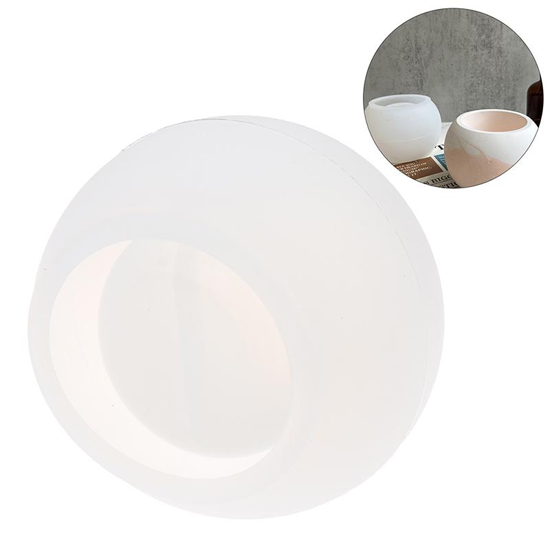 DIY Flowerpot Silicone Molds Fleshy Flowerpot Storage Box Gypsum Concrete Mould Candle Potted Crystal Epoxy Moulds