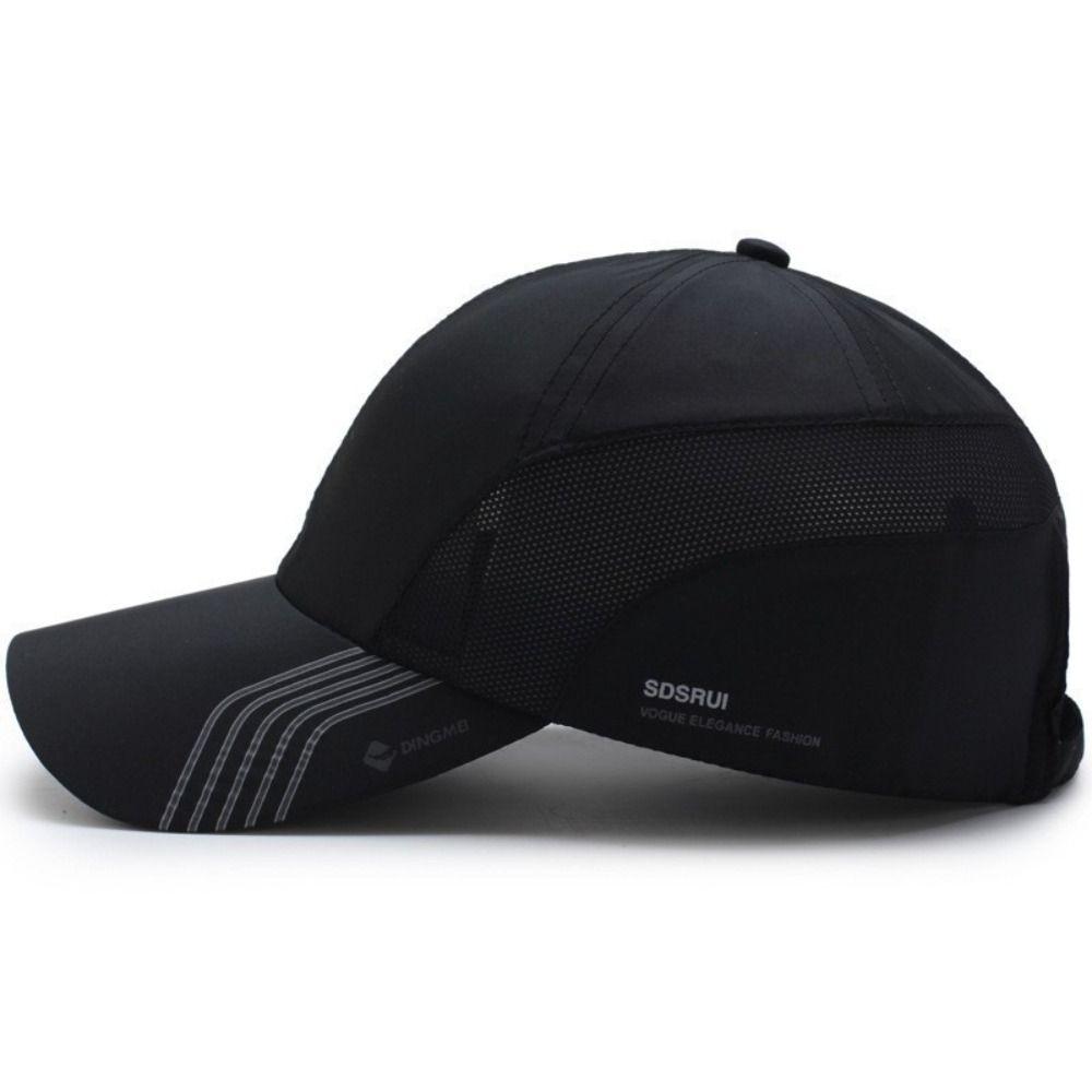 Quick-drying Baseball Cap Adjustable Dad Hat Casual Fishing Hats Men Women