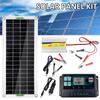Solar Panel Kit Dual USB with 60A Solar Battery Charge Controller 200W Inverter