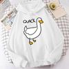 Cute Cartoon Duck Pattern Printed Hoodie Men/Women Casual Fashion Hoodies Women Y2k Pullover Sweatshirt Oversized Unisex Clothes