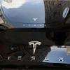 JDFN3 Metal Car Front Hood Rear Trunk Badge Sticker Decoration for Tesla Model 3 S X Y Roadster Auto Emblem Exterior Decal Accessories