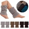 1 Pair Winter Crochet Knit Women's Fashion Leg Warmers Boot Socks Boot Cuffs Foot Cover