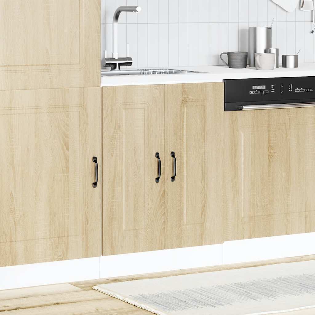Vidaxl Szafka Pod Zlewozmywak, Kalmar, Dąb Sonoma, 60X46X81,5 Cm