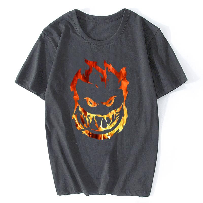 Летняя хлопковая брендовая футболка мужская хип-хоп мужская футболка повседневная фитнес Spitfire футболка футболки харадзюку уличная одежда