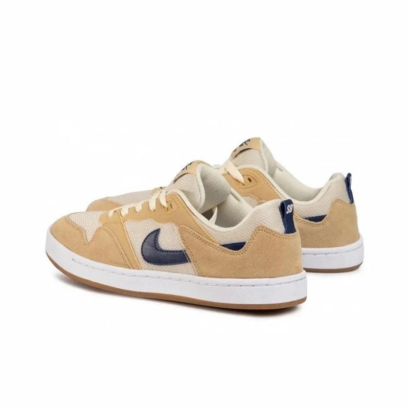 Nike SB Alleyoop Низкие Детские Повседневные Кроссовки Коричнево-Сине-Белые CI0882-700