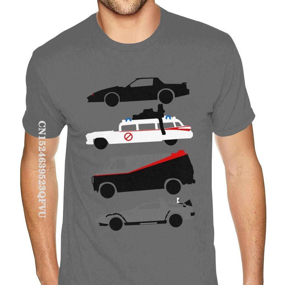 80s Car Tee Shirts Kawaii Halloween Oversized T Shirts Harajuku Boyfriend's Plus Size T-Shirts