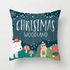 Cartoon Christmas Throw Pillow Set Santa Claus Sofa Gift Home Decor Pillowcase Christmas Gift Pillowcase