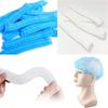 100 Pcs New Dustproof Stretch Eyebrows Tattoo Catering Hat Hair Net Caps Microblading