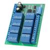 12V 8‑Channel RS485 Relay PLC Expansion Board for RTU Protocol Remote Control