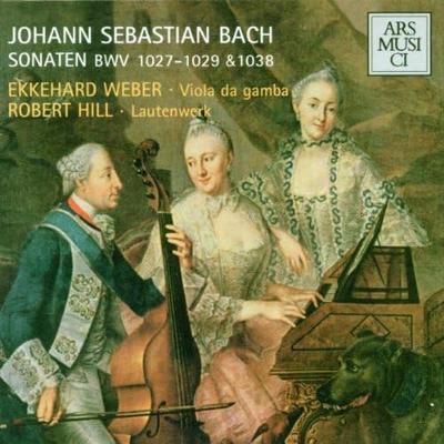 CD ЭБЕРХАРД ВЕБЕР - И.С.Бах: Гамба Сонаты Bwv 1027-10 AM12312 ARS MUSICI 2000 Европа Классика Б/У