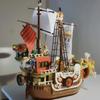 1484 шт. SY6298 Thousand Sunny Boat Building Blocks Cartoon Pirate Ship Model Set Building Block Brick Toy для мальчиков Подарок для детей