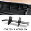 Car Glove Box for Tesla Model 3/Y 2018-2025 Storage Partition Plate Console Organizer Container Glovebox Center Layered Shelf