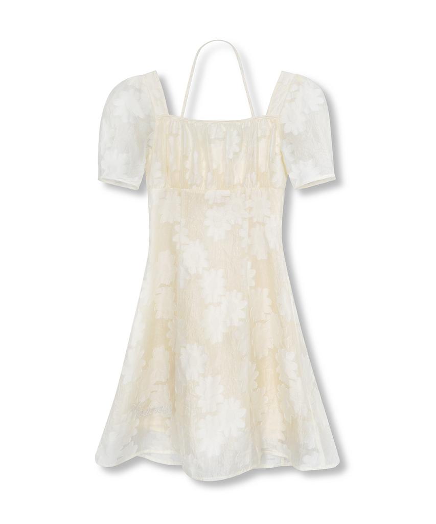 Viva Sers Flower Mini Onepiece Cream