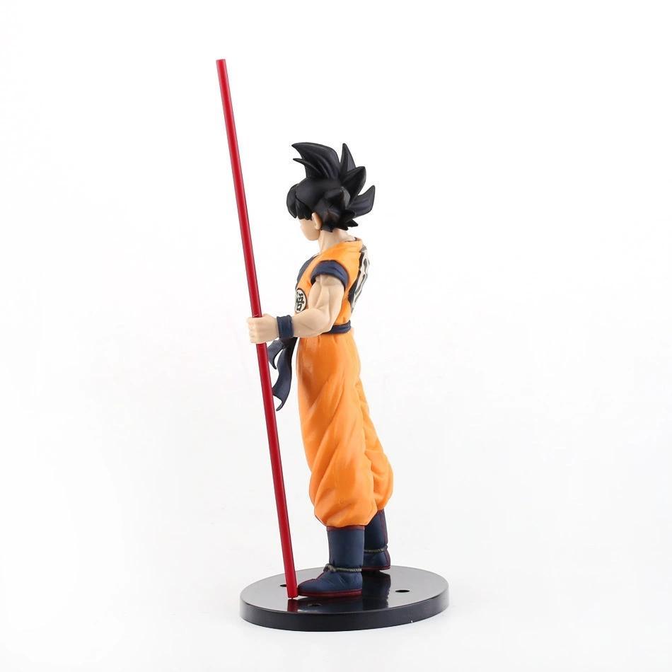 Фигурка Аниме Dragon Ball Сон Гоку Супер Сайян 22 см Гоку DBZ Фигурка Действия Модель Подарки Коллекционные Фигурки для Детей